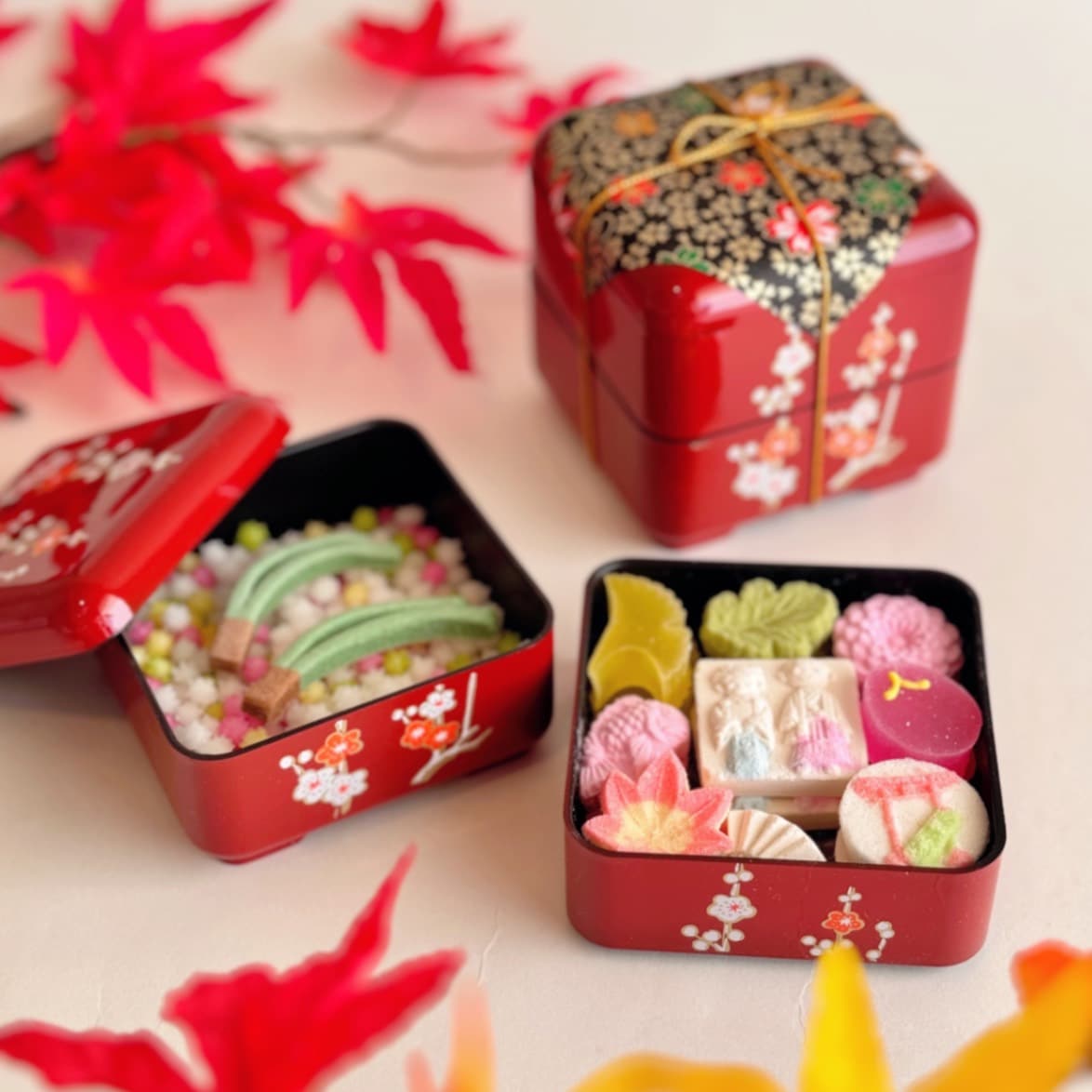 七五三のお干菓子・重箱セット