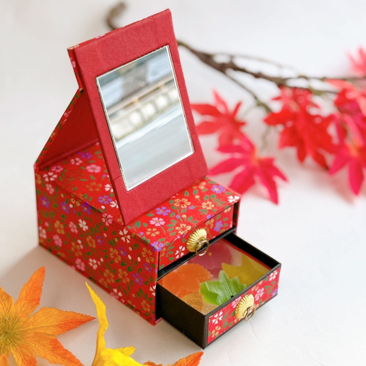 七五三のお干菓子・姫鏡セット