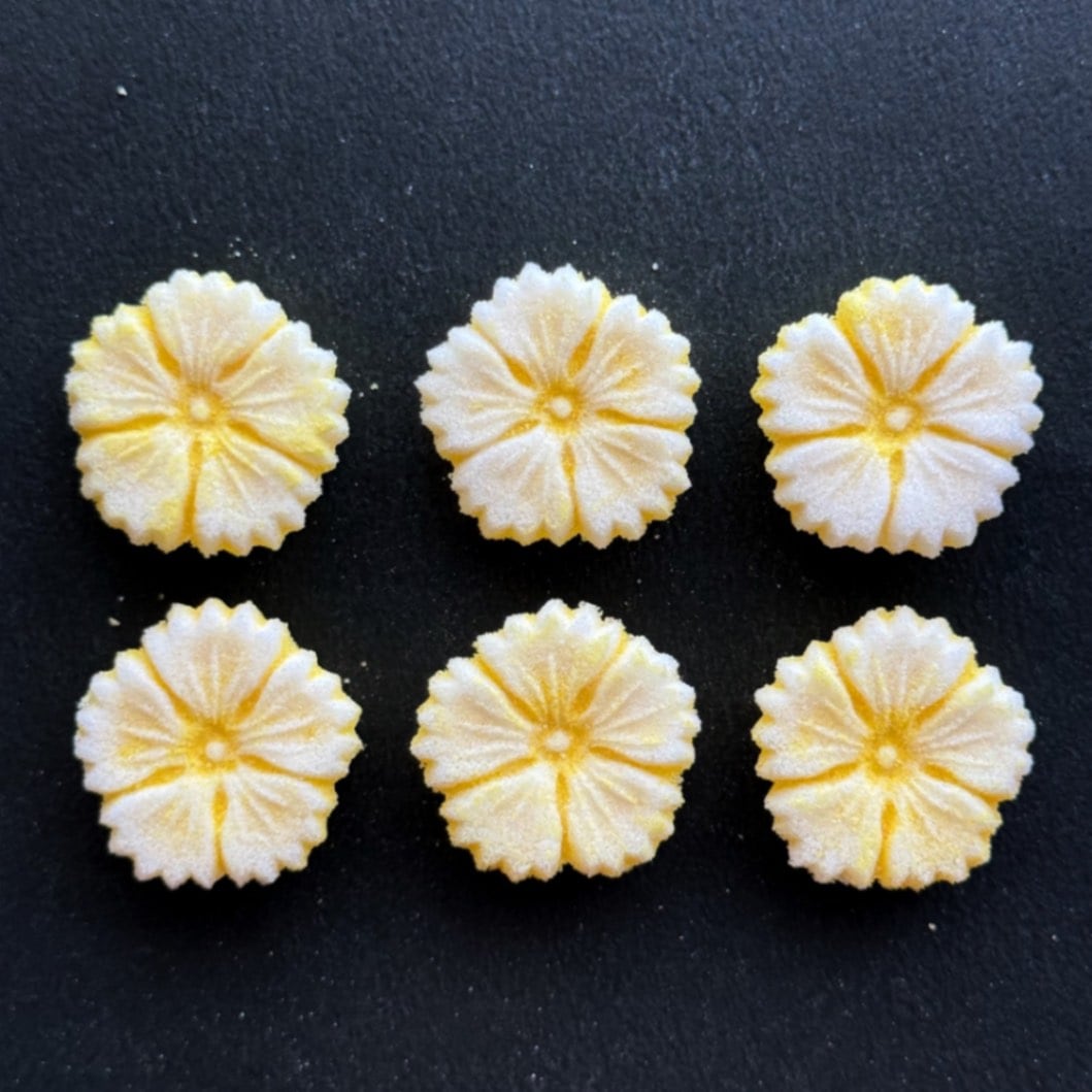 落雁・石竹（黄）・6個入り