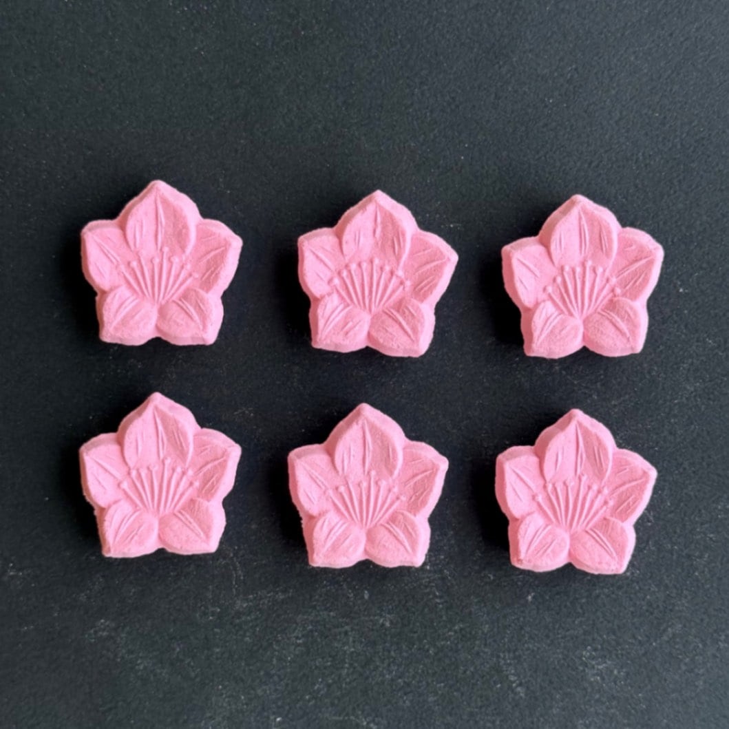 和三盆・つつじ・赤・6個入り