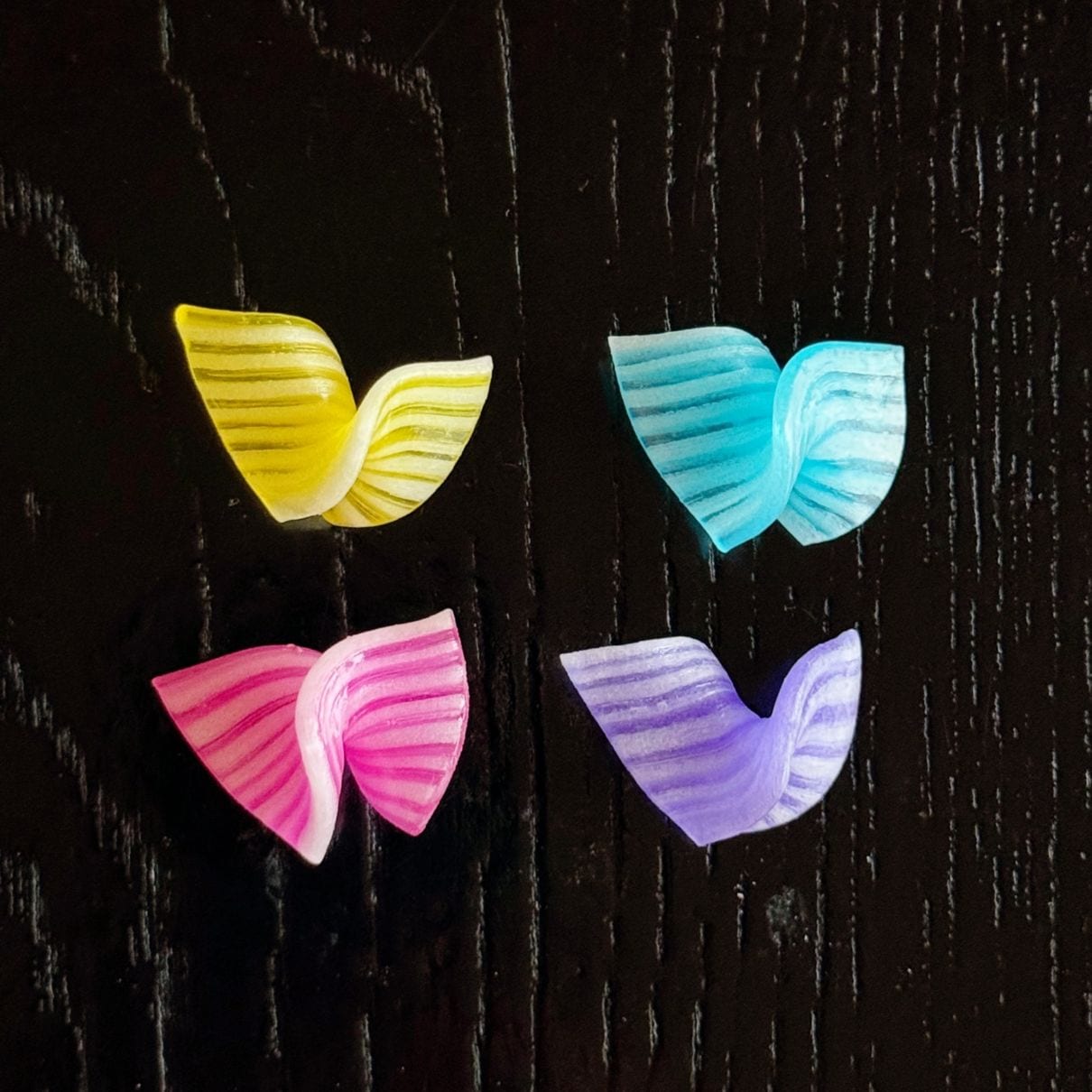 有平糖・蝶・4色・4個入り