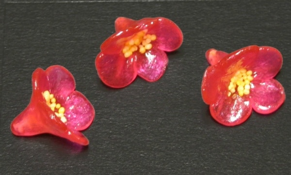 有平糖・つつじ・3個入り（みじん粉付）