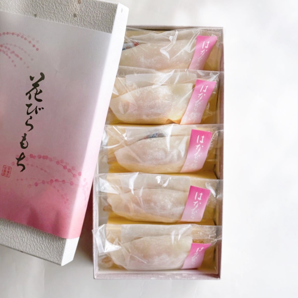花びら餅（5個入り）・化粧箱