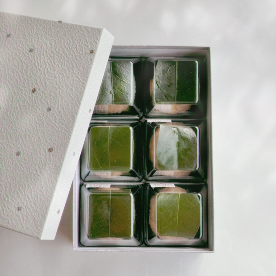 椿餅（６個入り）・化粧箱