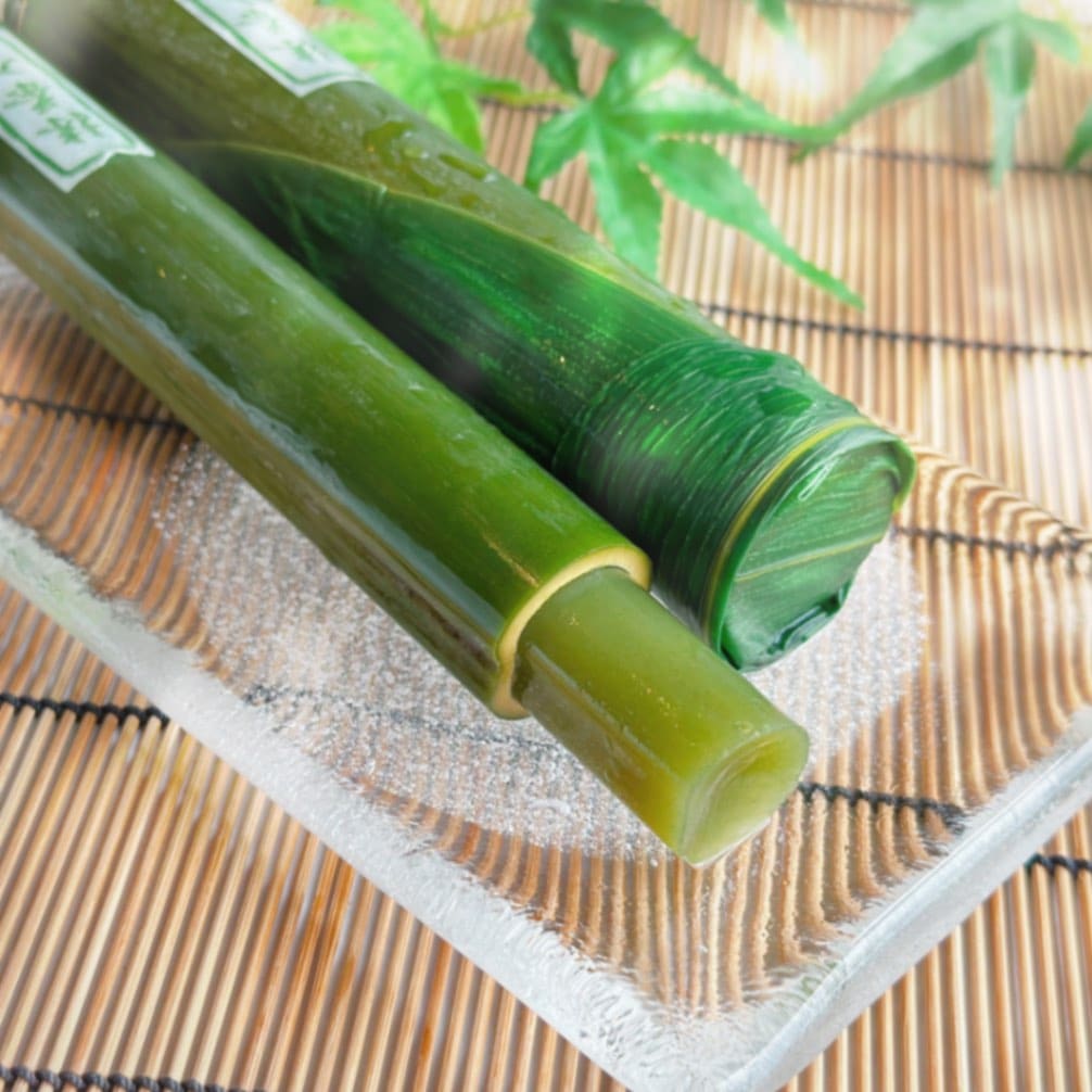竹入り水ようかん・抹茶（1本）