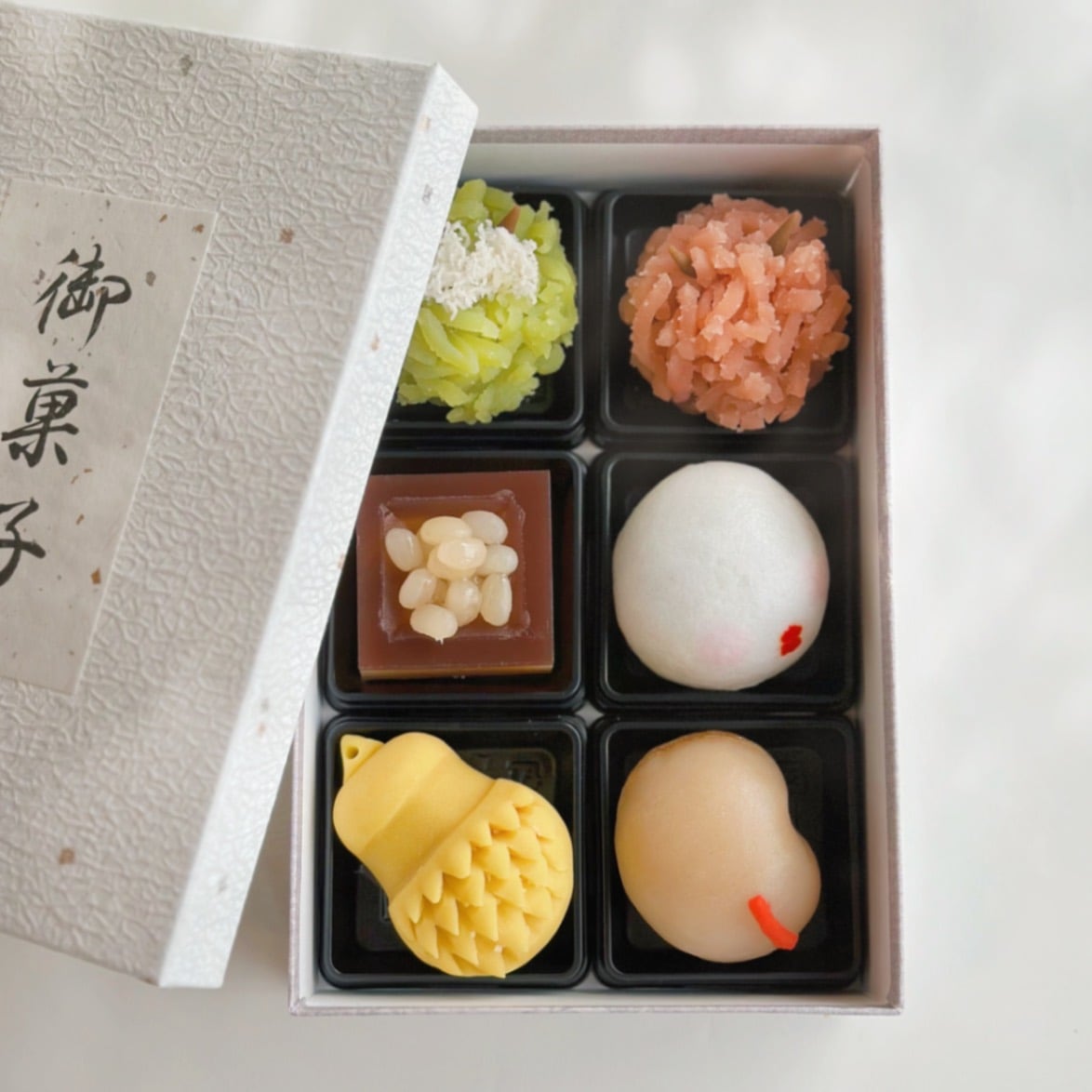 節分の創作菓子6個（化粧箱入）