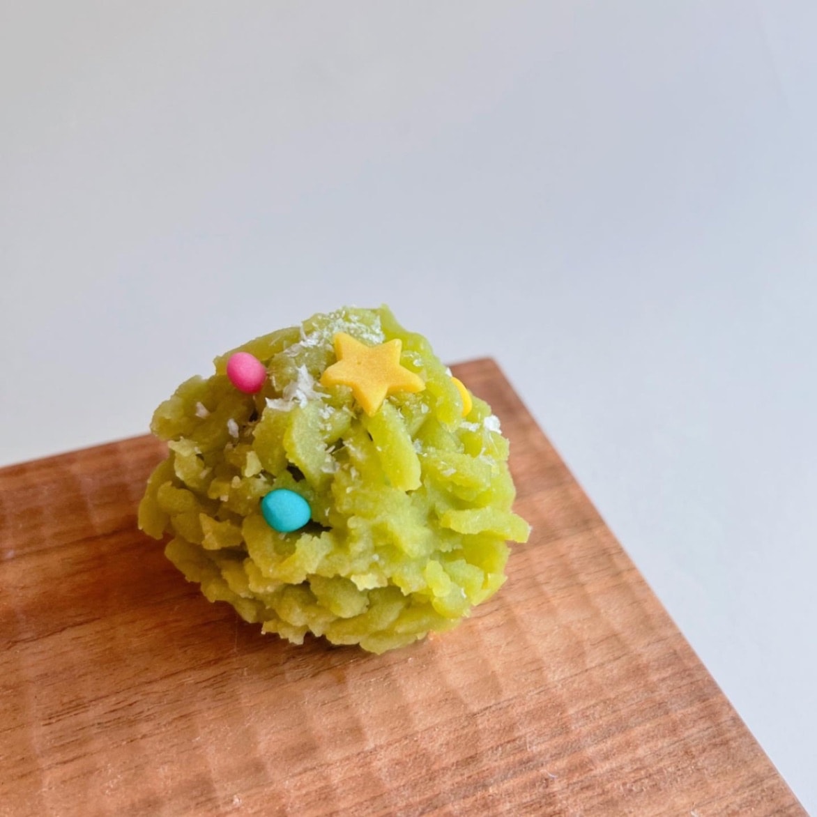 クリスマス上生菓子「ツリー」