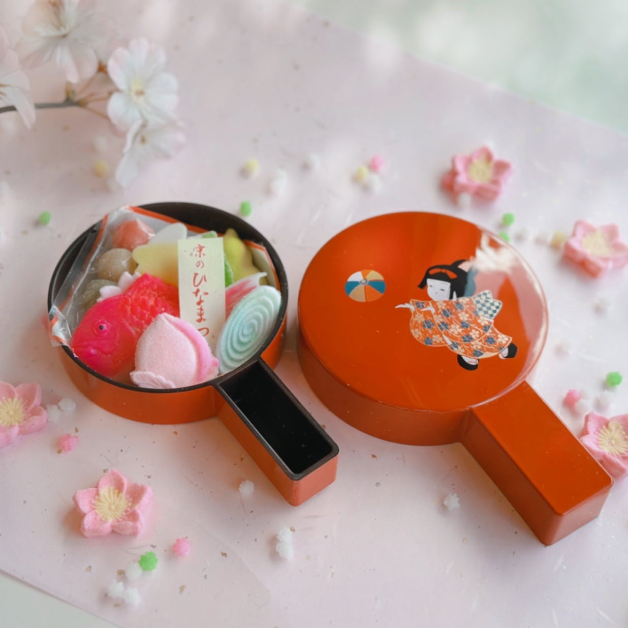 雛菓子・手鏡