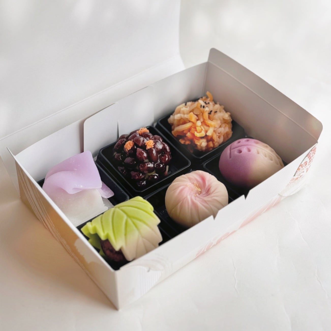 5月の上生菓子6個（簡易箱入）