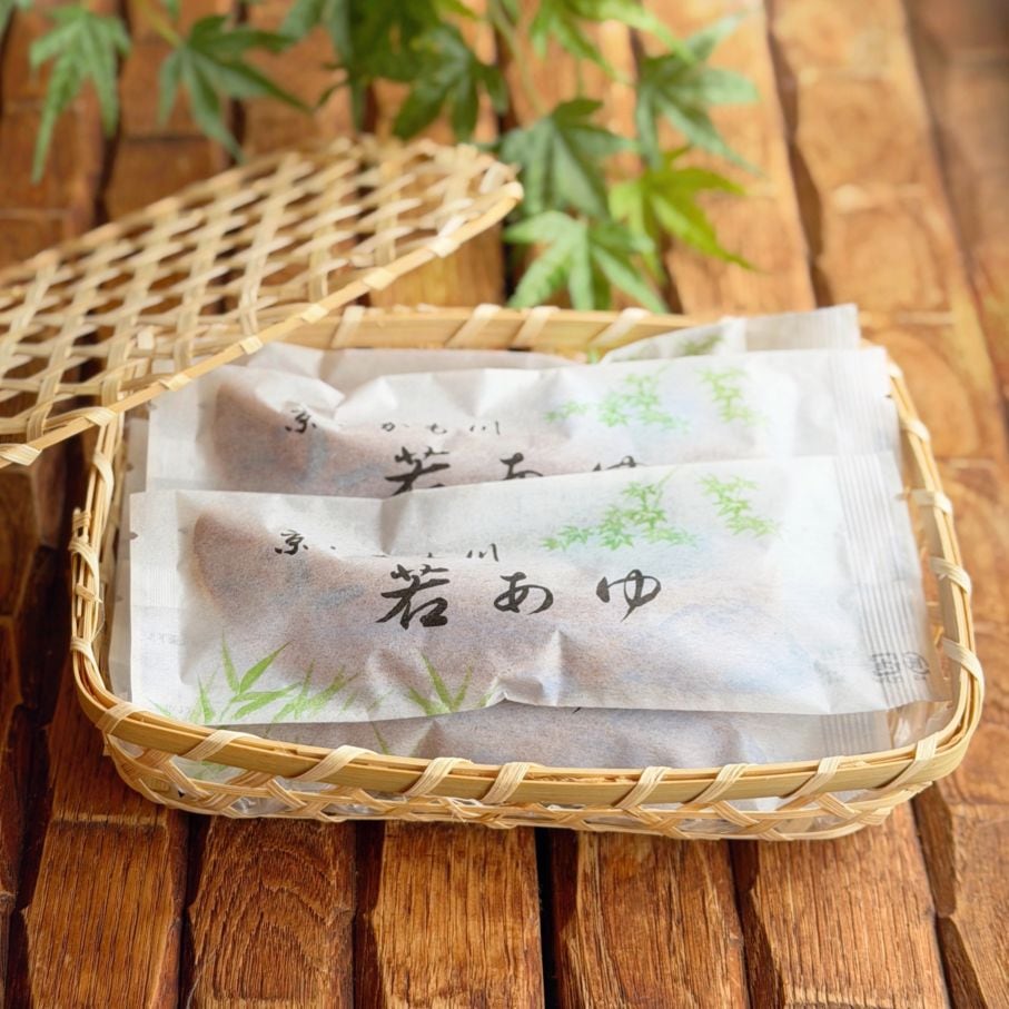 涼菓「若鮎」5個入（竹かご）
