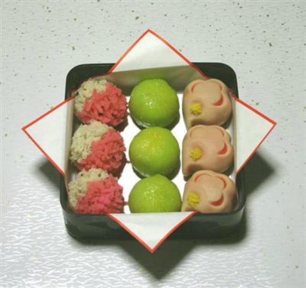 26冬-雪 おせち菓子・一段重