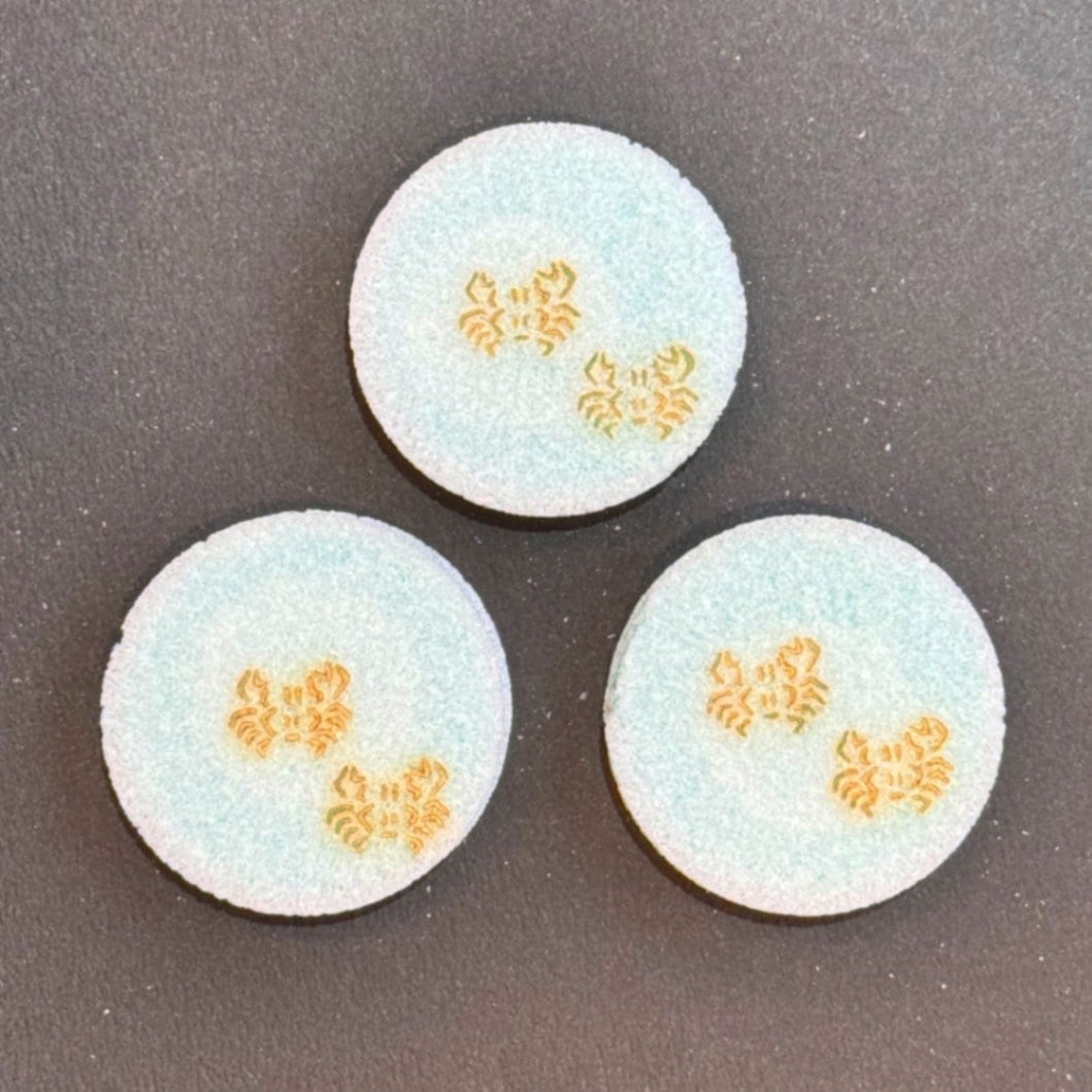 削ぎ種・カニ・3枚入