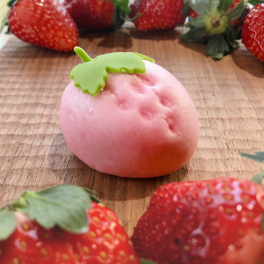 福来いちご（いちご入り薯蕷饅頭）（単品）