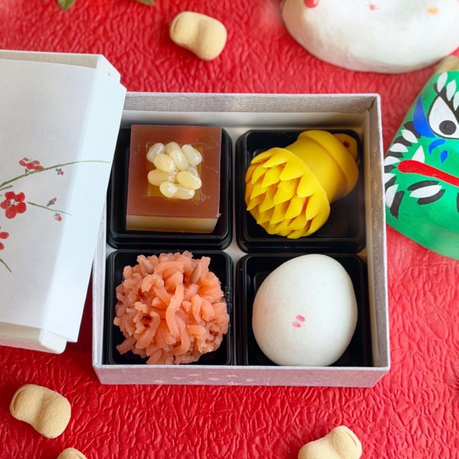 節分上生菓子・4個入・化粧箱