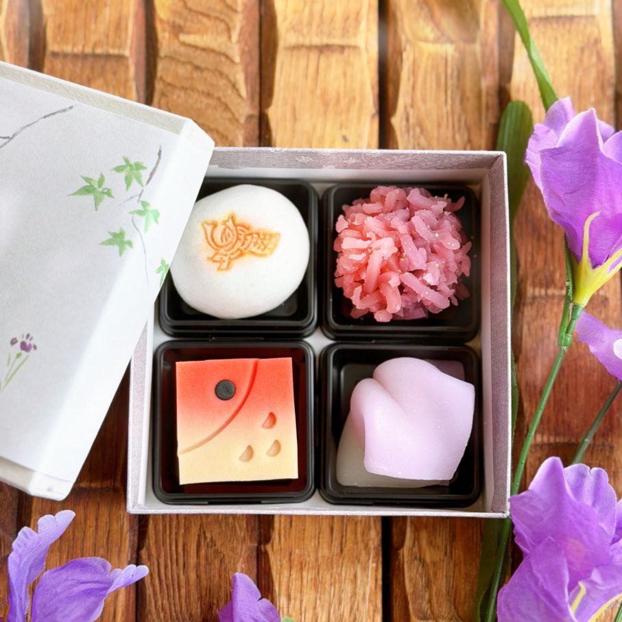 端午の節句上生菓子・4種詰合せ（化粧箱）