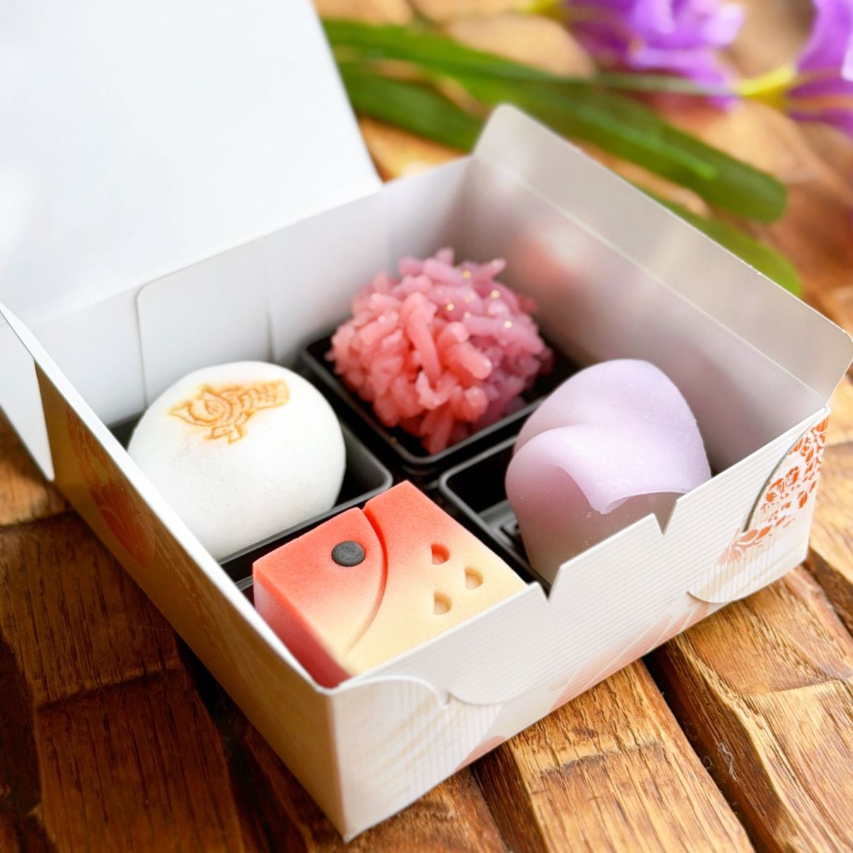 端午の節句上生菓子・4個入・簡易箱