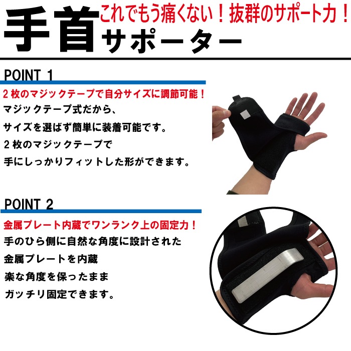 BLUE ACE　手首用サポーター