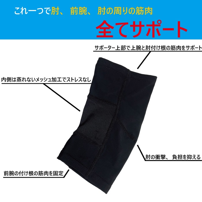 BLUE ACE　肘サポーター　