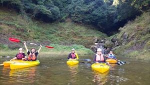 きづ川アクティビティーキャンペーン  高山ダム湖体験ツアー