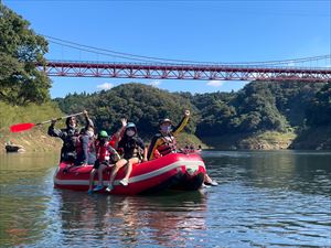 きづ川アクティビティーキャンペーン  高山ダム湖体験ツアー