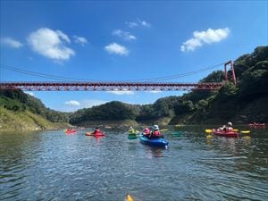 きづ川アクティビティーキャンペーン  高山ダム湖体験ツアー