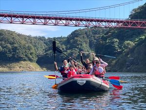 きづ川アクティビティーキャンペーン  高山ダム湖体験ツアー