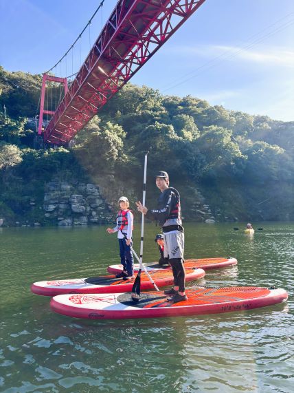 きづ川アクティビティーキャンペーン  高山ダム湖体験ツアー
