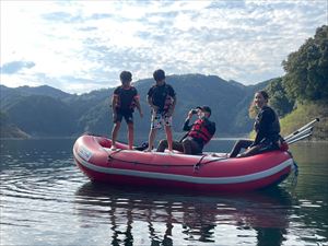きづ川アクティビティーキャンペーン  高山ダム湖体験ツアー