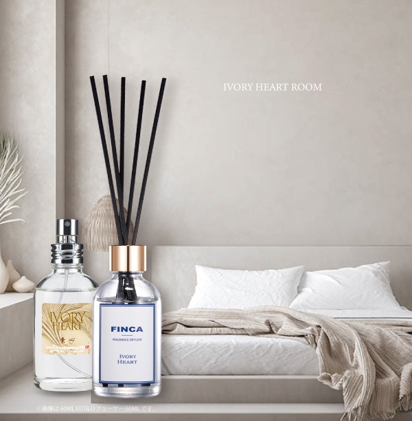 maison de dolce フィオーレトップス　アイボリー ディフューザー&トワレセット】 フィンカ アイボリーハート EDT