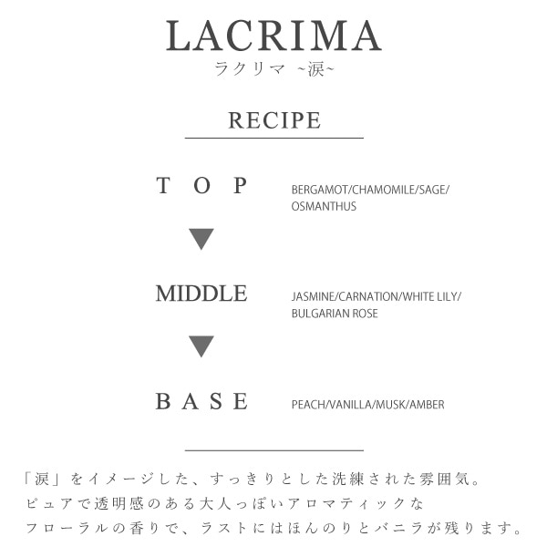 ԡ ѥڡPerfumeۡFINCA LACRIMA ե 饯ޡ()  ѥե30mL (ӥݥ°)
