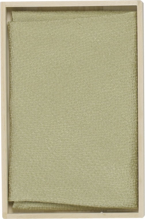 正絹のふろしき 草木染ふじみやび風呂敷45cm(蓬／ヒワ) | すべての