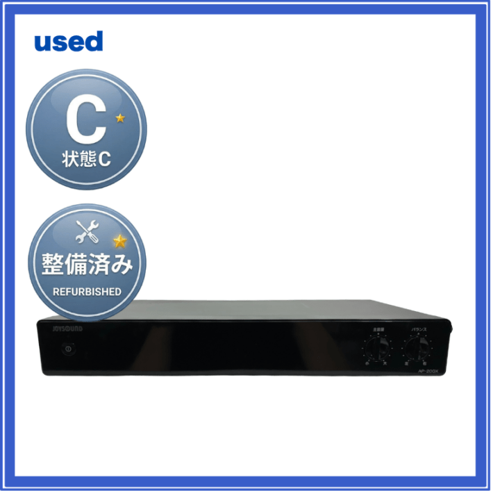 【中古品・ジョイサウンド】パワーアンプ：AP-200X