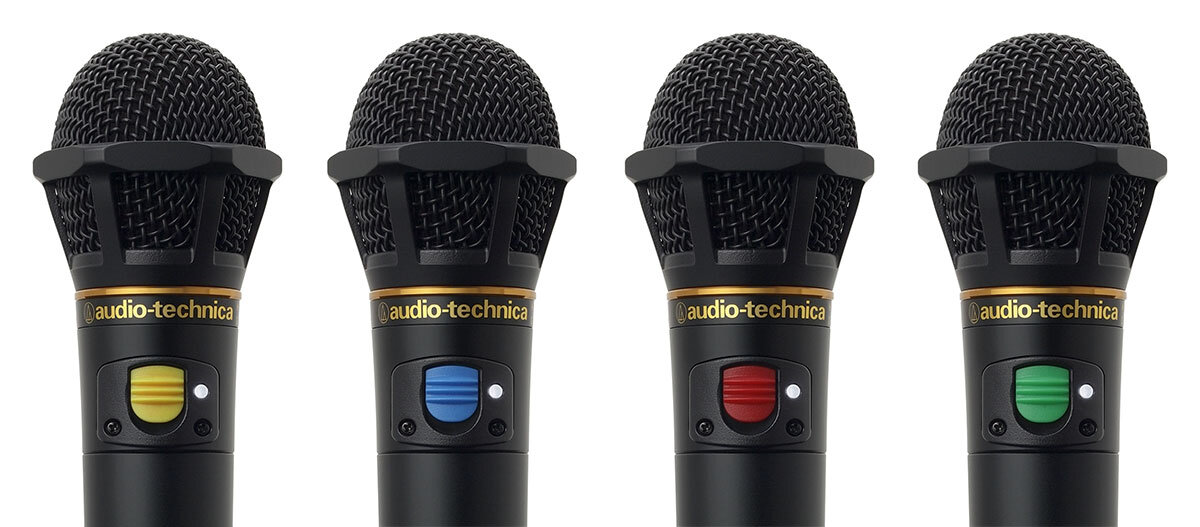 AT-CLM9000 マイク2本セット オーディオテクニカ 赤外線ワイヤレス