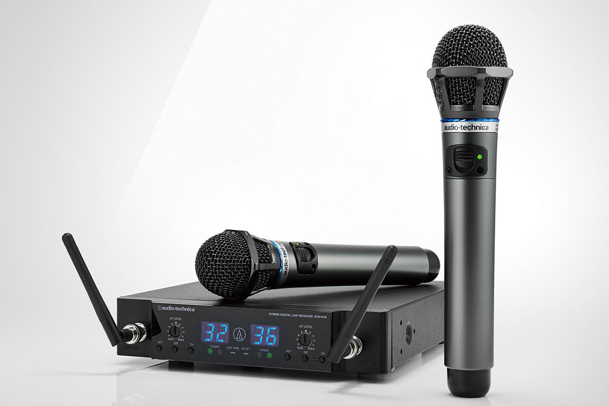 ATW-T63apro マイク2本セット オーディオテクニカ 電波式ワイヤレス 