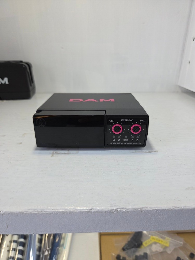 中古 オーディオテクニカ 赤外線マイクセット AT-CLM7000TX ブラック