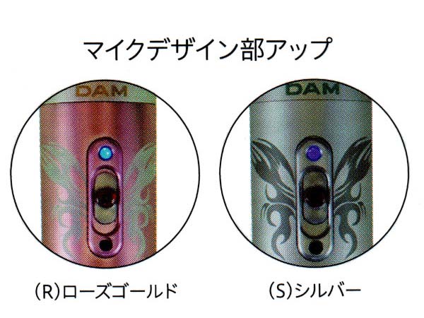 【第一興商】赤外線ワイヤレスコンデンサーマイクセット（ローズ）：WRCM-300