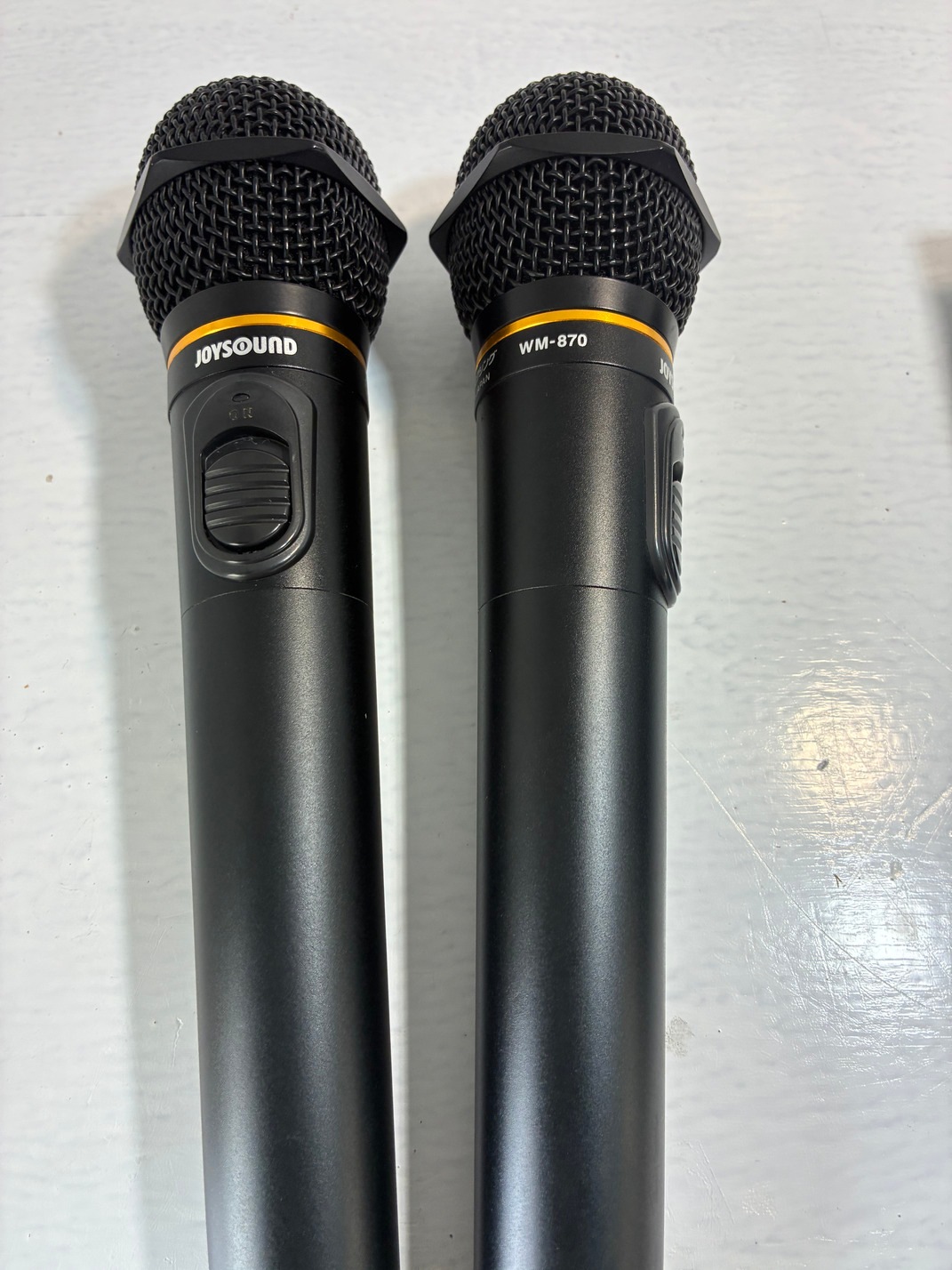 【中古・JOYSOUND】電波式マイクセット：WM-870