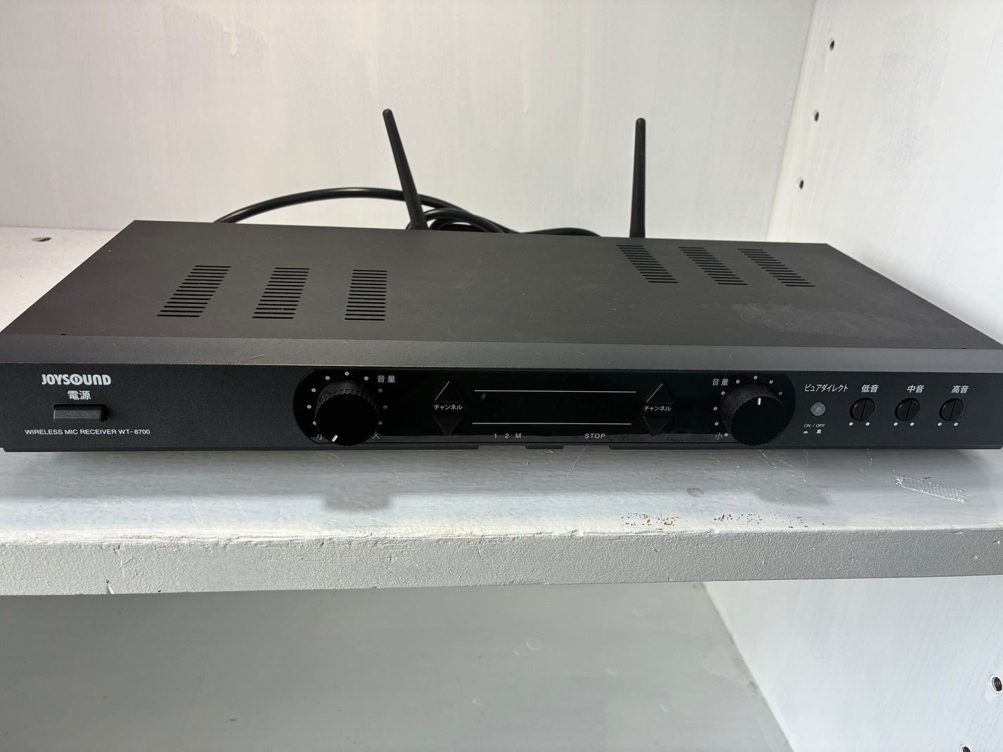 【中古・JOYSOUND】電波式マイクセット：WM-870