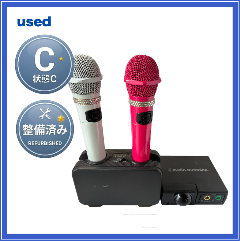 【中古・オーディオテクニカ】赤外線式マイクセット：AT-CLM7000TX特別色