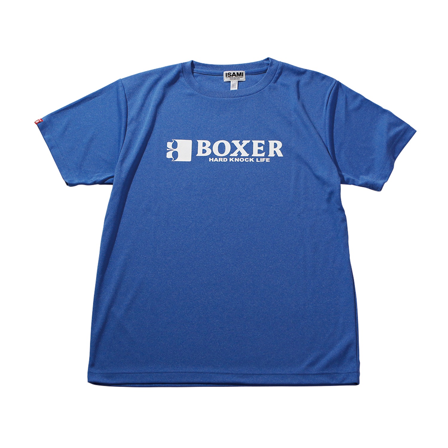 BOXERロゴマークドライTシャツ ミックスブルー