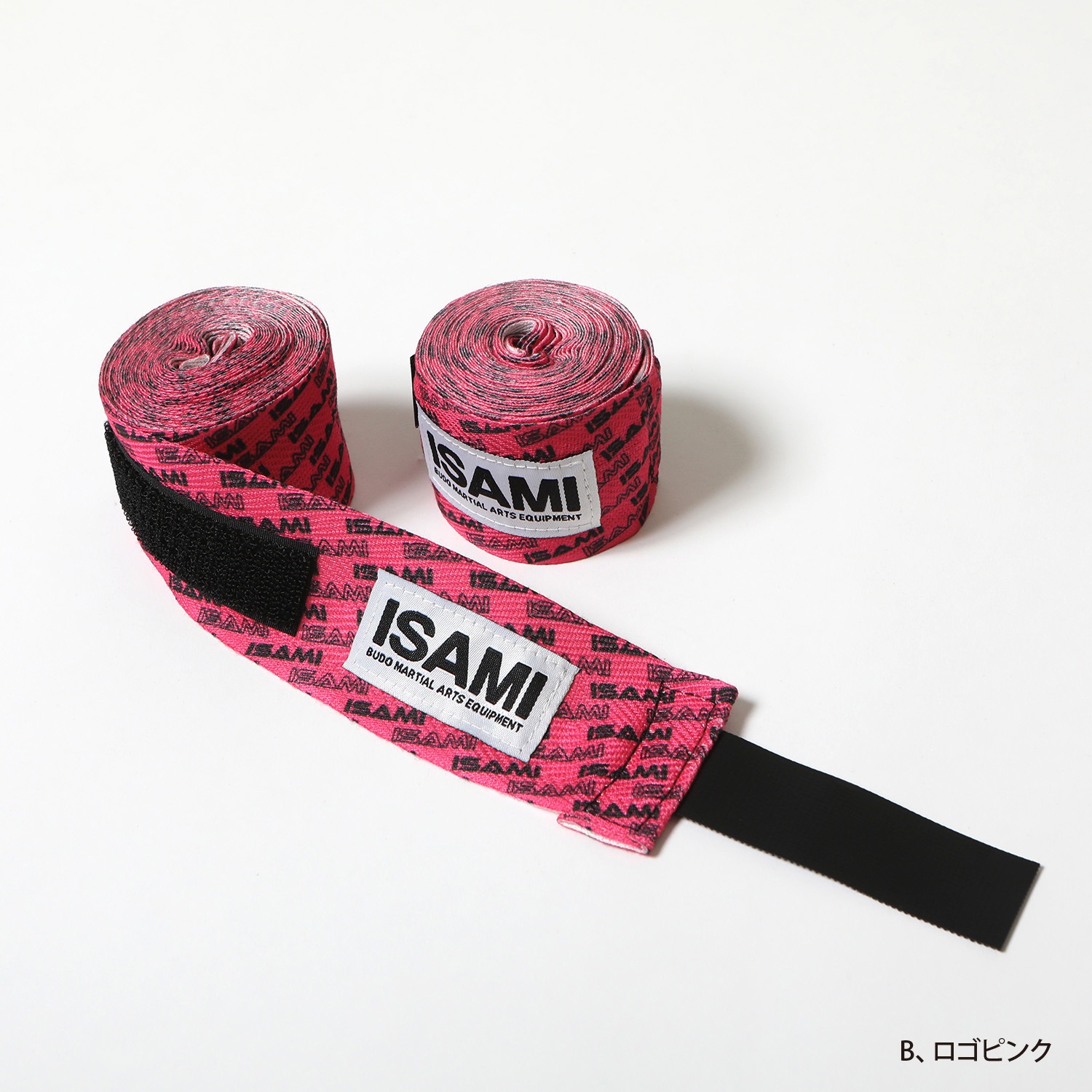 ISAMIバンテージ ロゴピンク