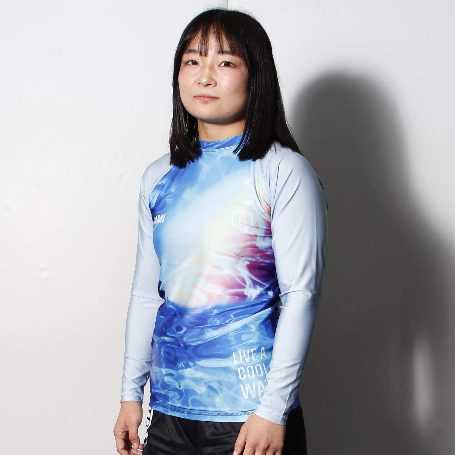クーリングラッシュガード長袖