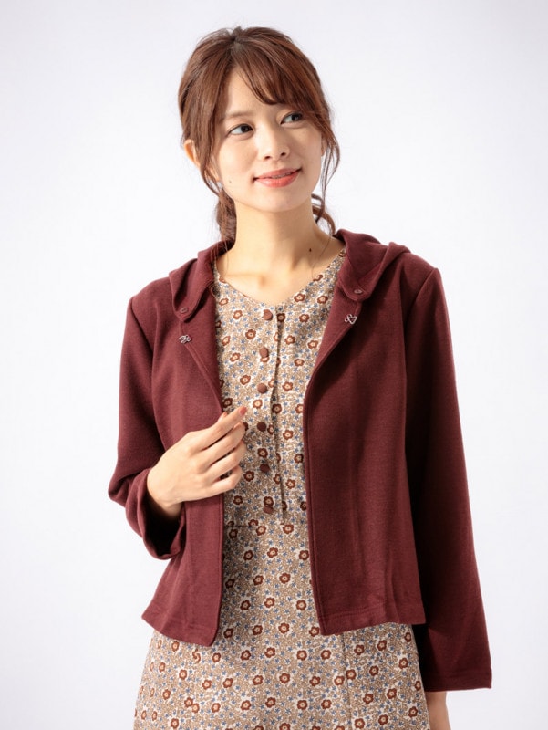 ポンチフード付パーカー＜アウトレット均一価格＞