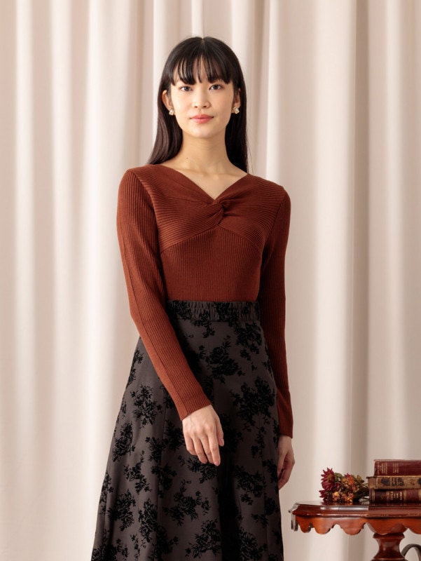 パトリオットリブひねりニット＜アウトレット均一価格＞