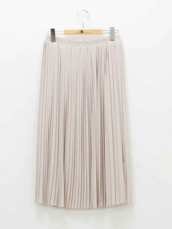 【50%OFF】ジョーゼットプリーツスカート