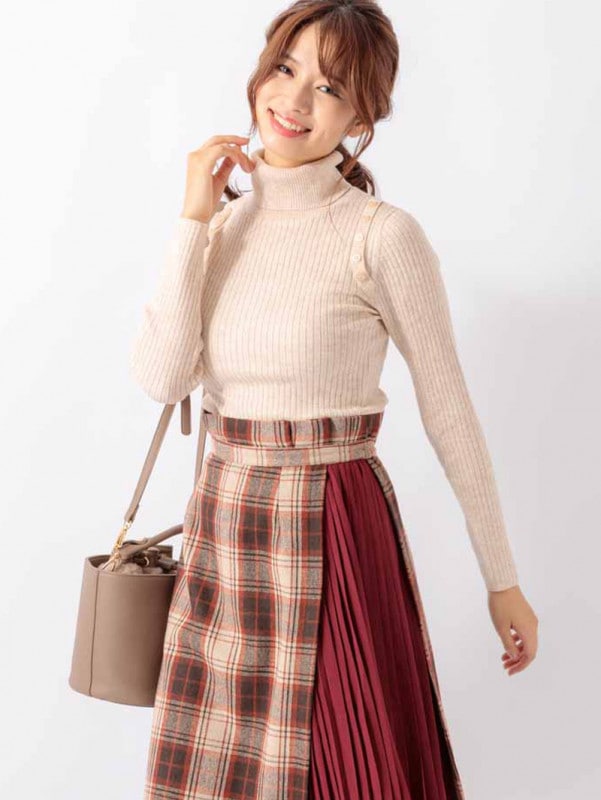 ２ＷＡＹファー巾着カゴバッグ