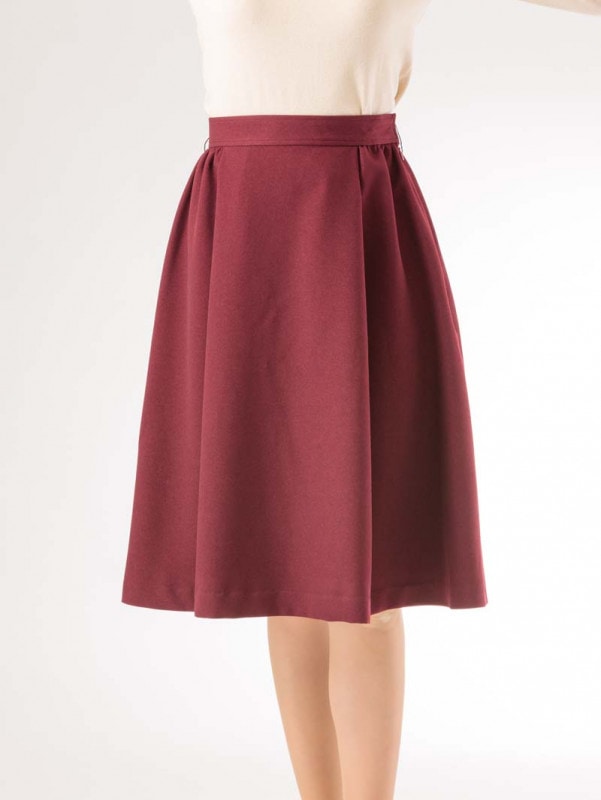 グレイシアウォームタックスカート＜秋冬物アウトレット＞|秋冬物アウトレット