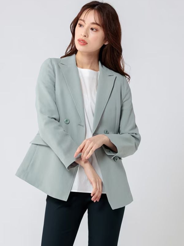 【50%OFF】アセローサピークドラペルダブルブレストジャケット