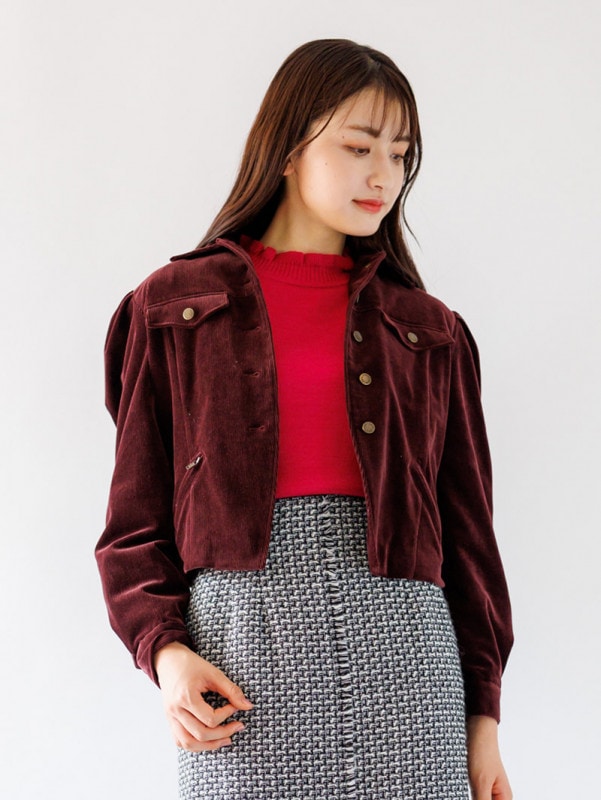 【70％OFF】コーデュロイブルゾン