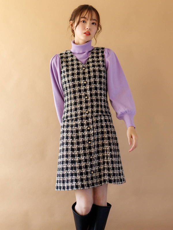 ２ｗａｙツイードジレジャンドレ＜アウトレット均一価格＞